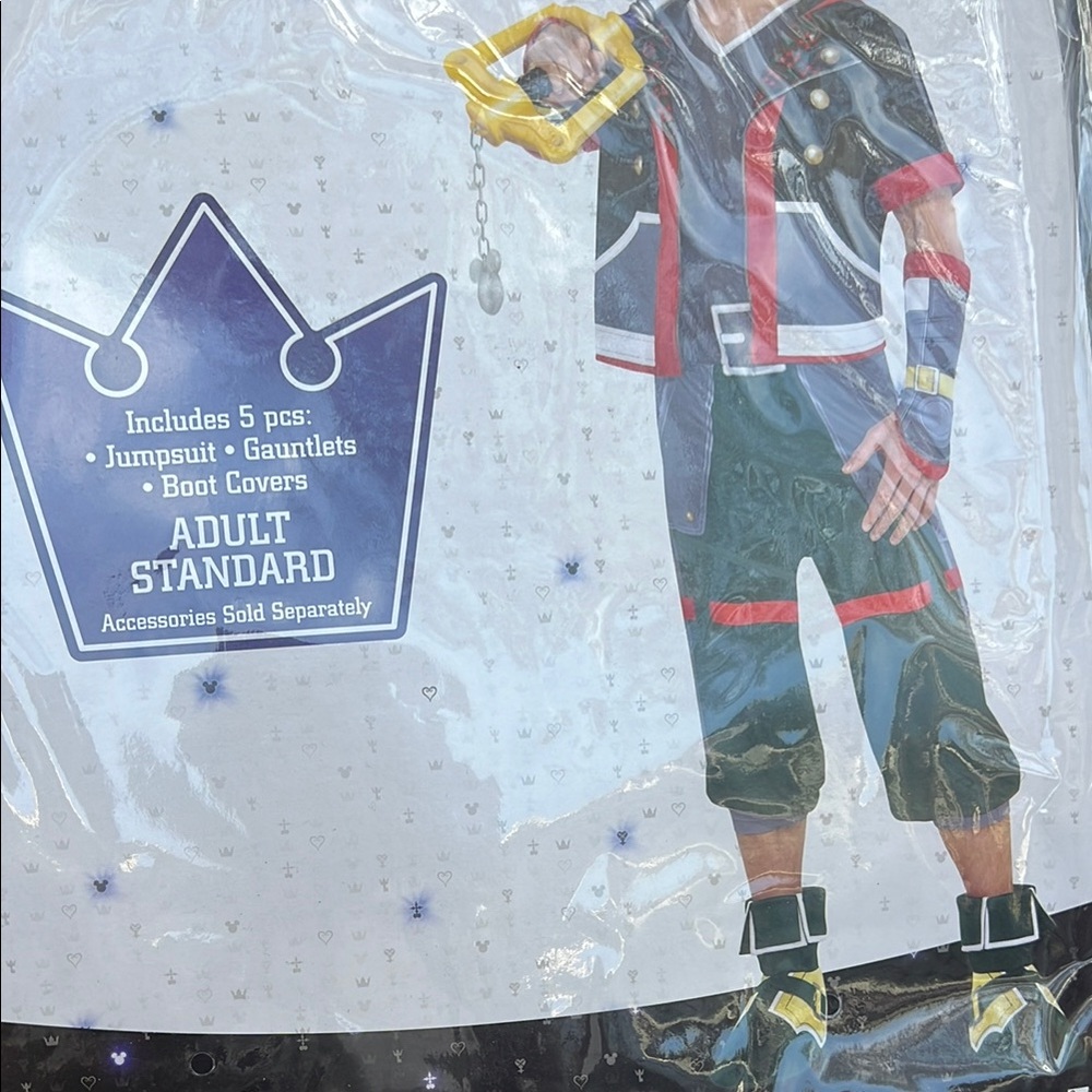 Adult Standard Costume with Jumpsuit and Accessories